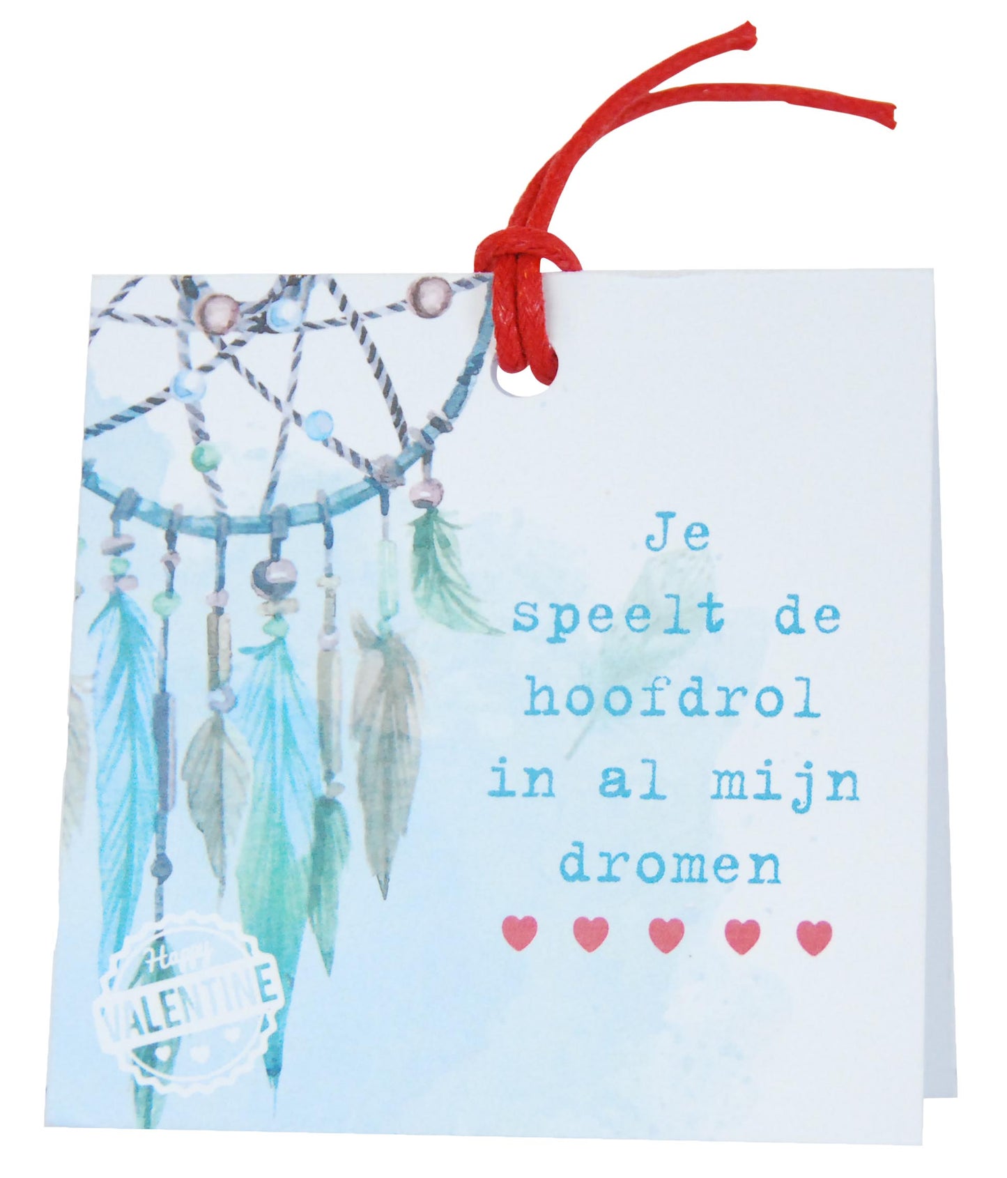 Kadokaart Happy Valentine 12 stuks