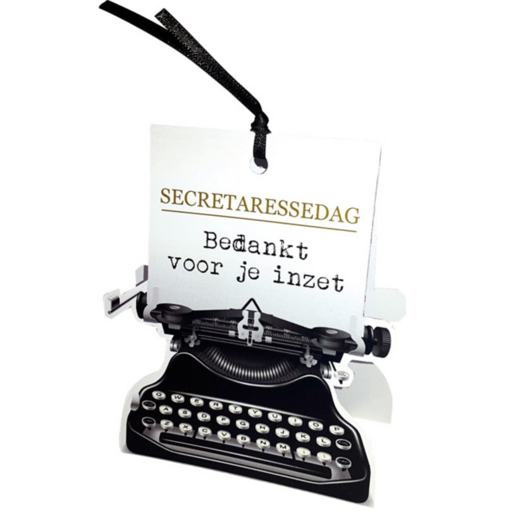 Kadokaart Secretaressedag Luxe: Bedankt voor je inzet 12 stuks