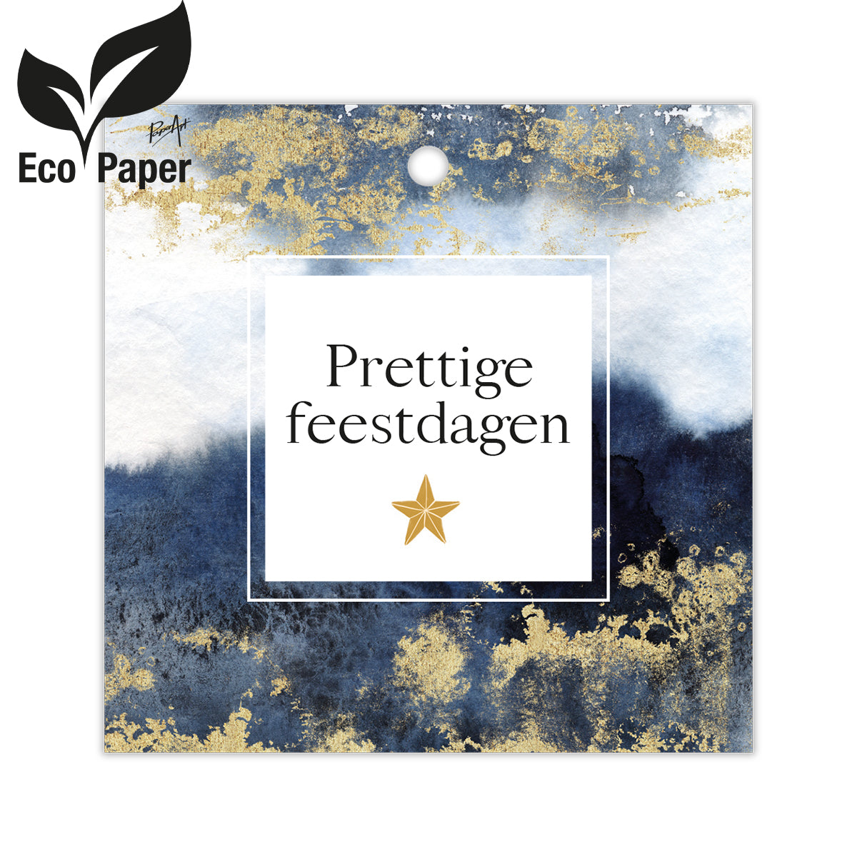 Kadokaart Eco Galactic - Prettige feestdagen 25 stuks