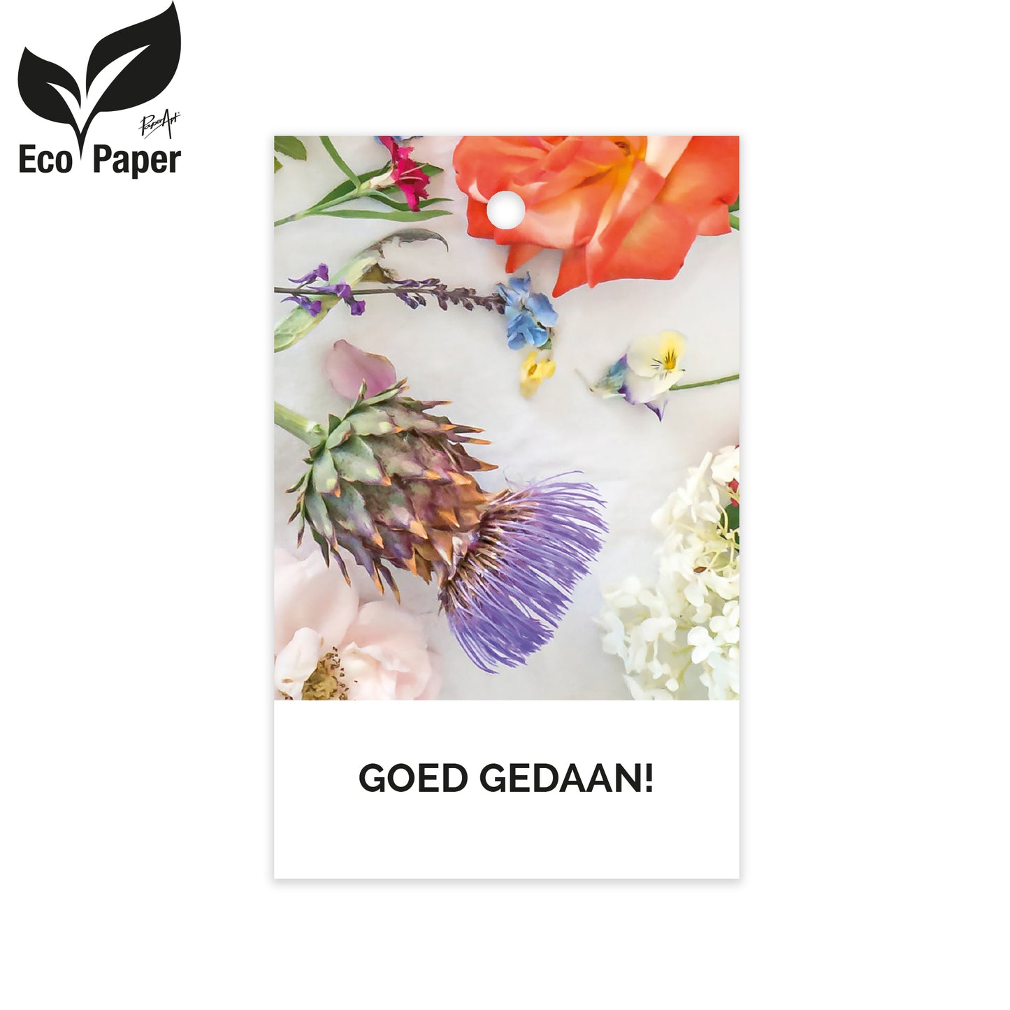 Kadokaart Eco Wildflower - Goed gedaan 25 stuks