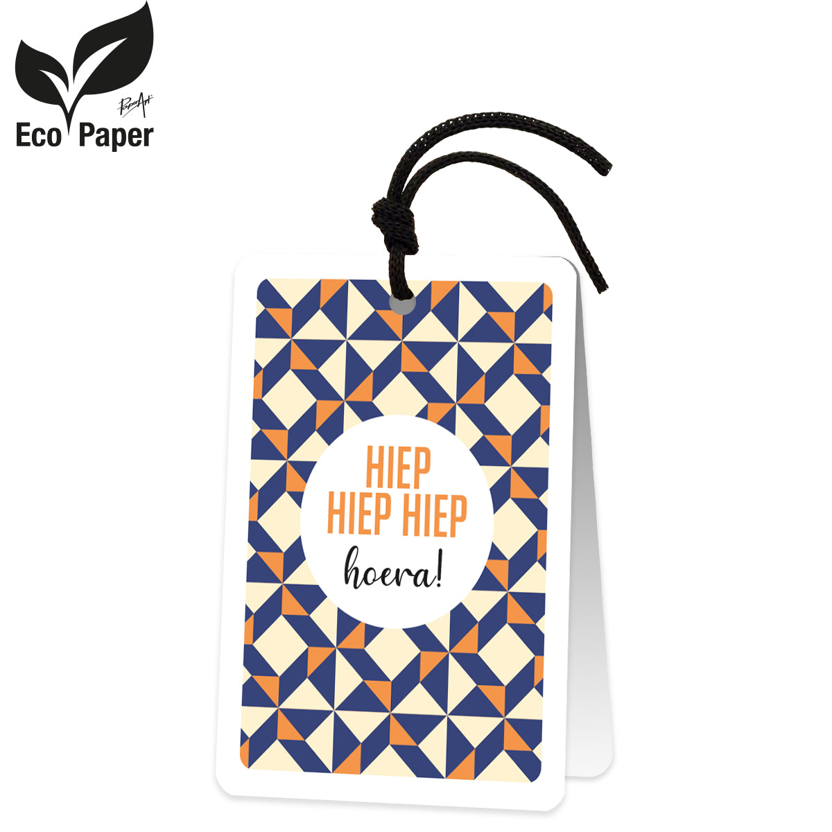 Wenskaart HIEP HIEP HIEP hoera! 6 stuks