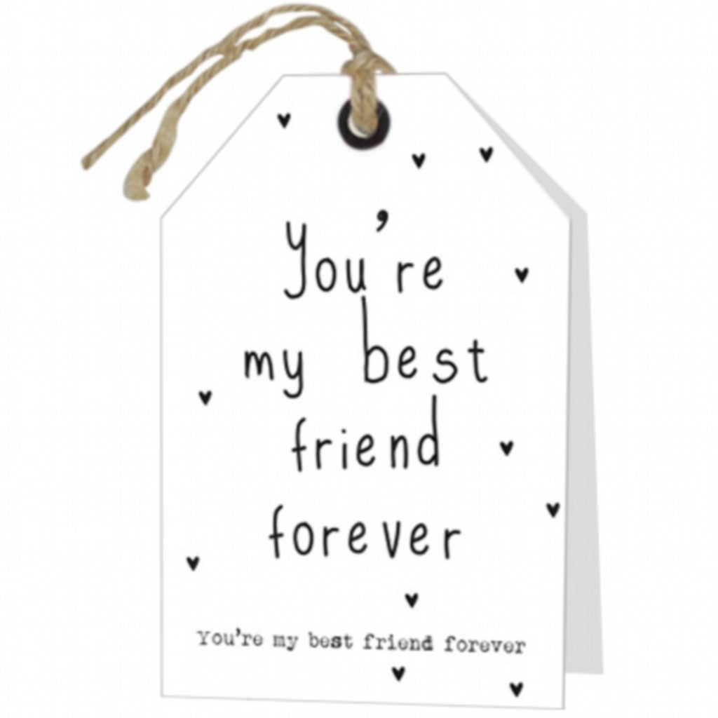 Wenskaart Youre my best friend forever 6 stuks