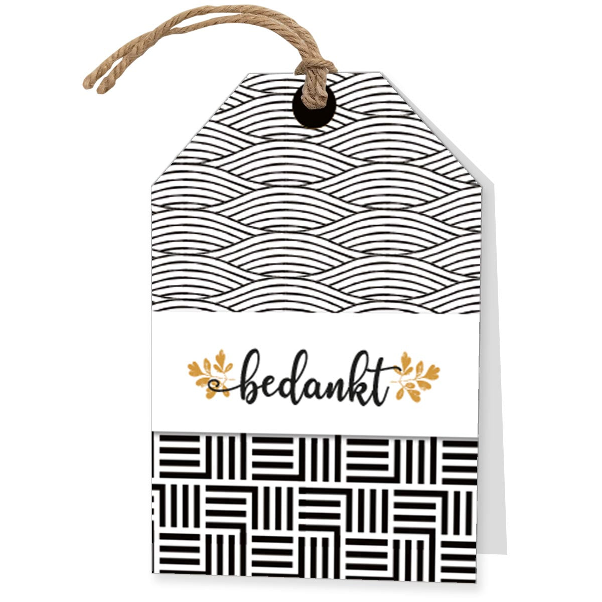 Grußkarte Danke 6 Stück