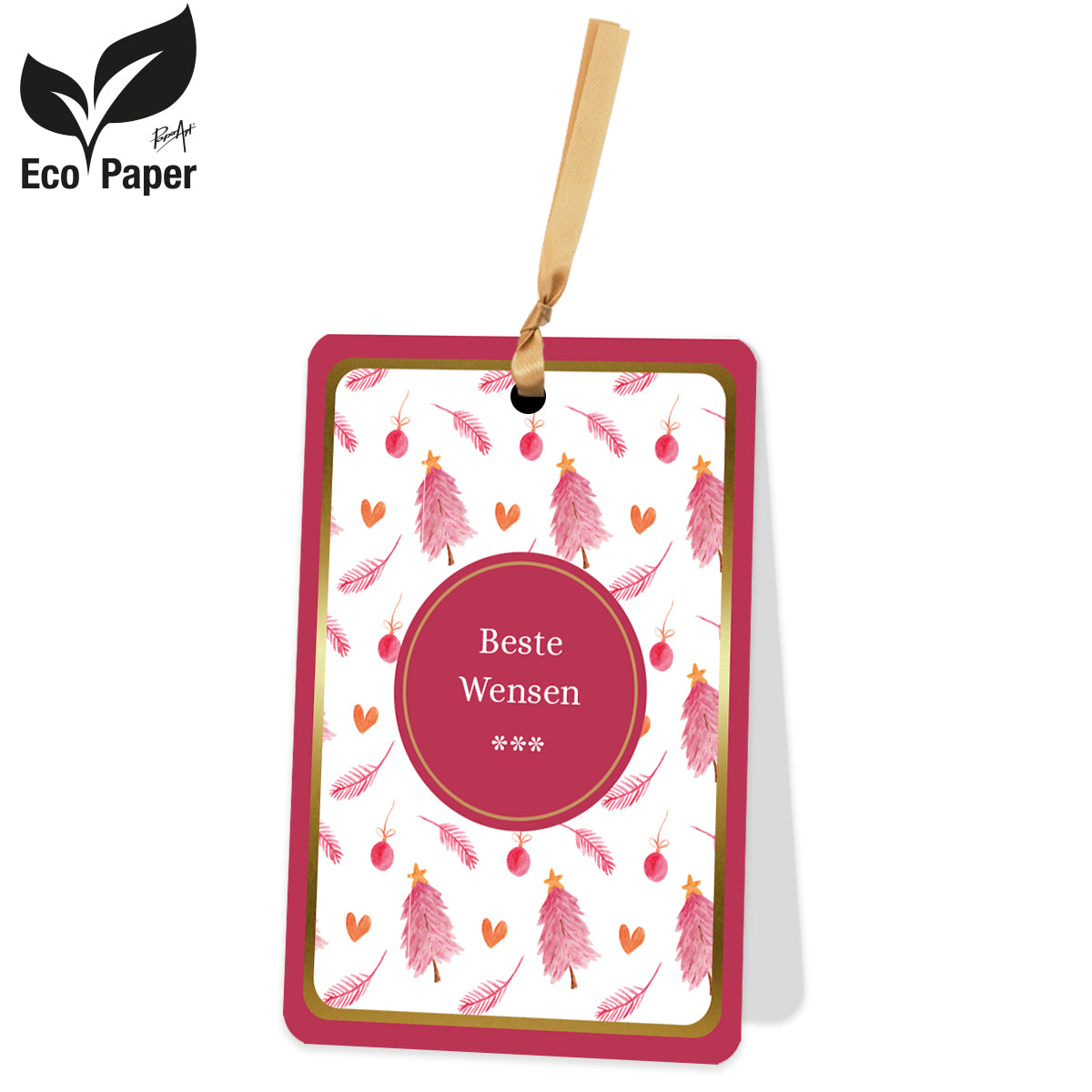 Grußkarte Beste Wünsche 6 Stück