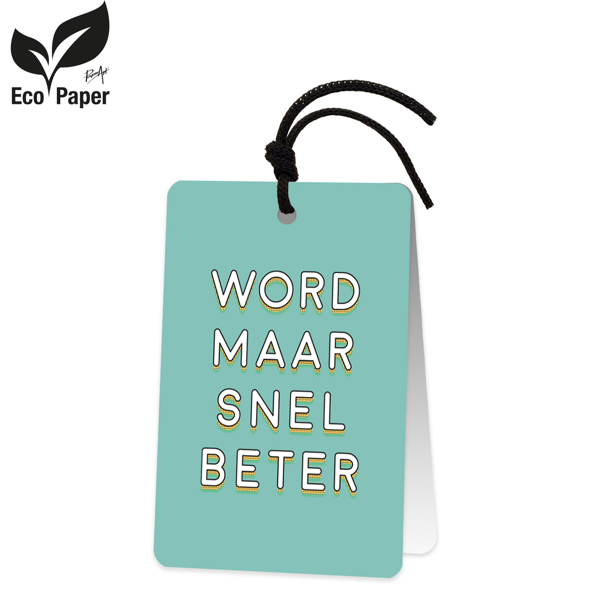 Wenskaart Word maar snel beter 6 stuks