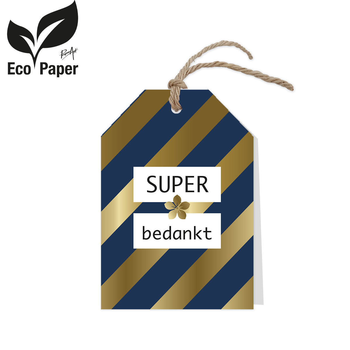 Wenskaart Super bedankt 6 stuks