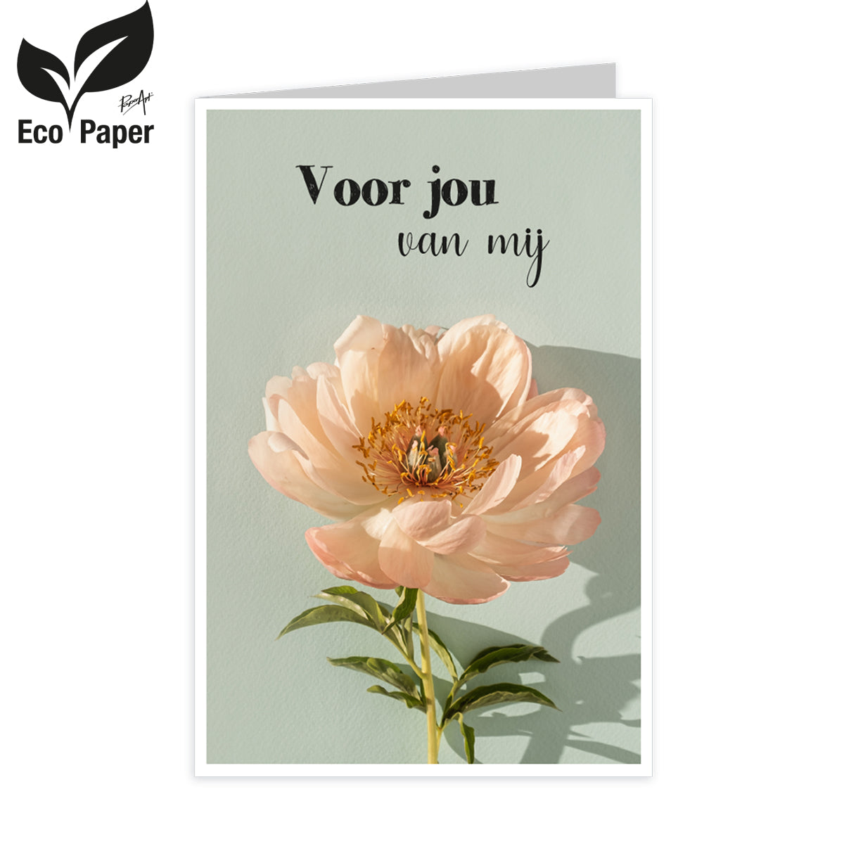 Wenskaart Voor jou van mij 6 stuks