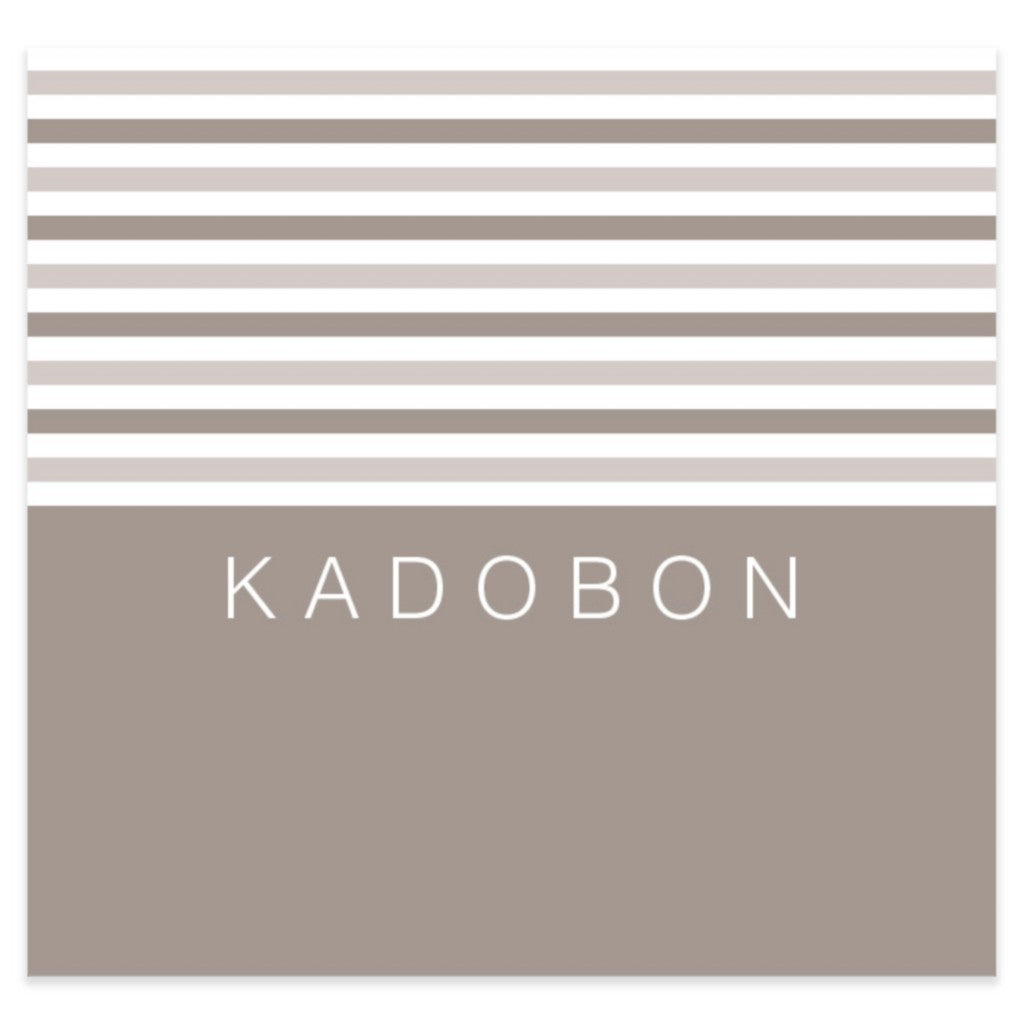 Gift voucher Present- Stripes Grey 12 pieces