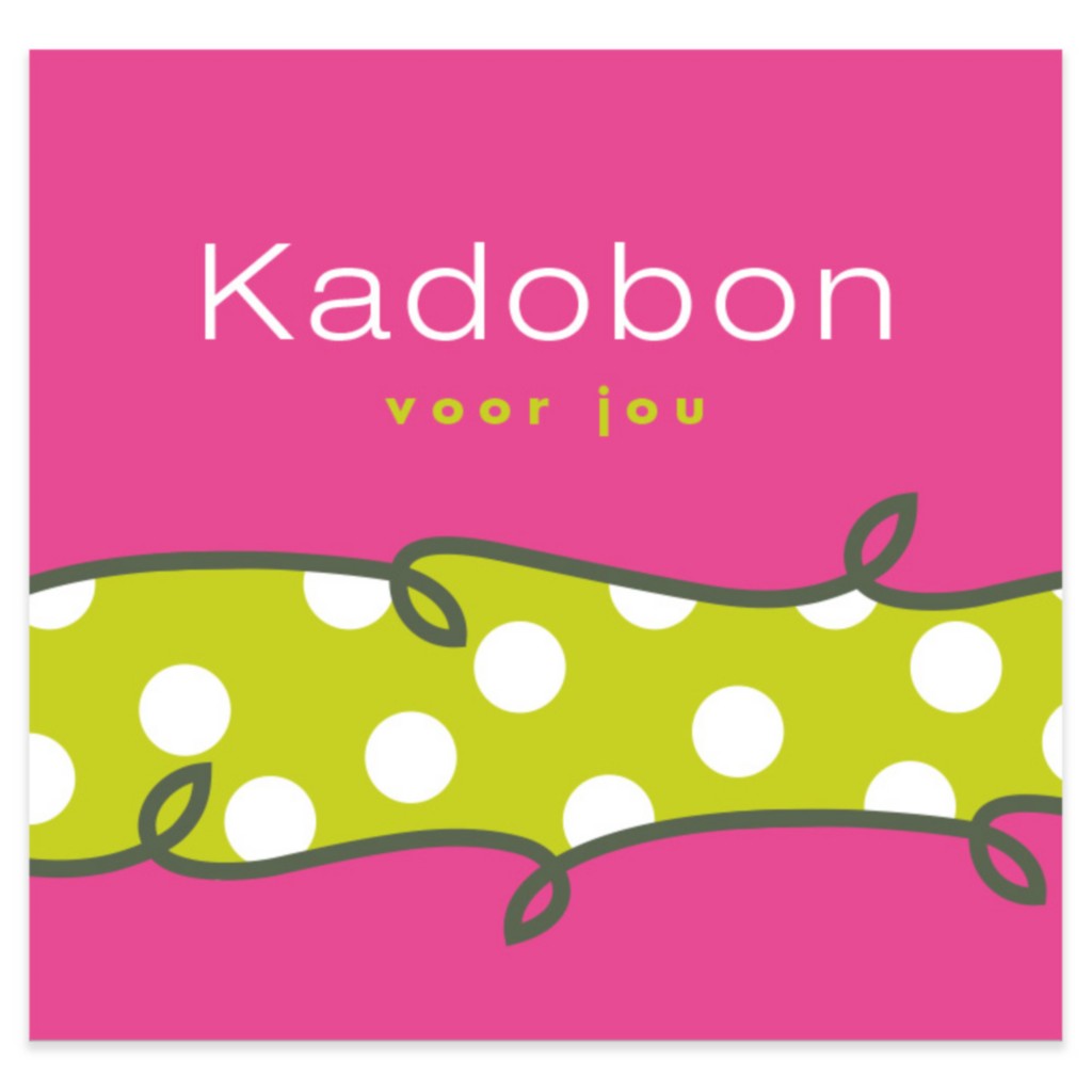 Kadobon Present - PIP Pink 12 stuks
