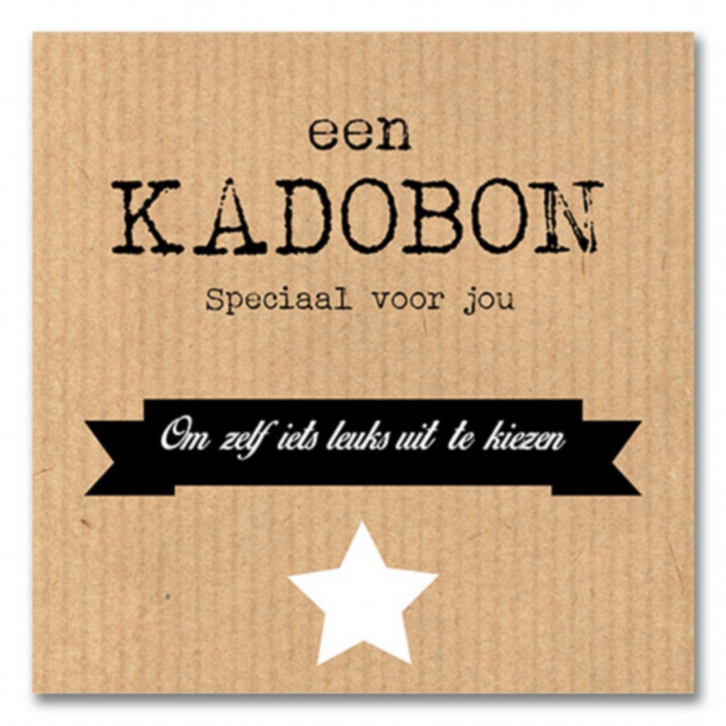 Kadobon Present - Handcraft v2 12 stuks