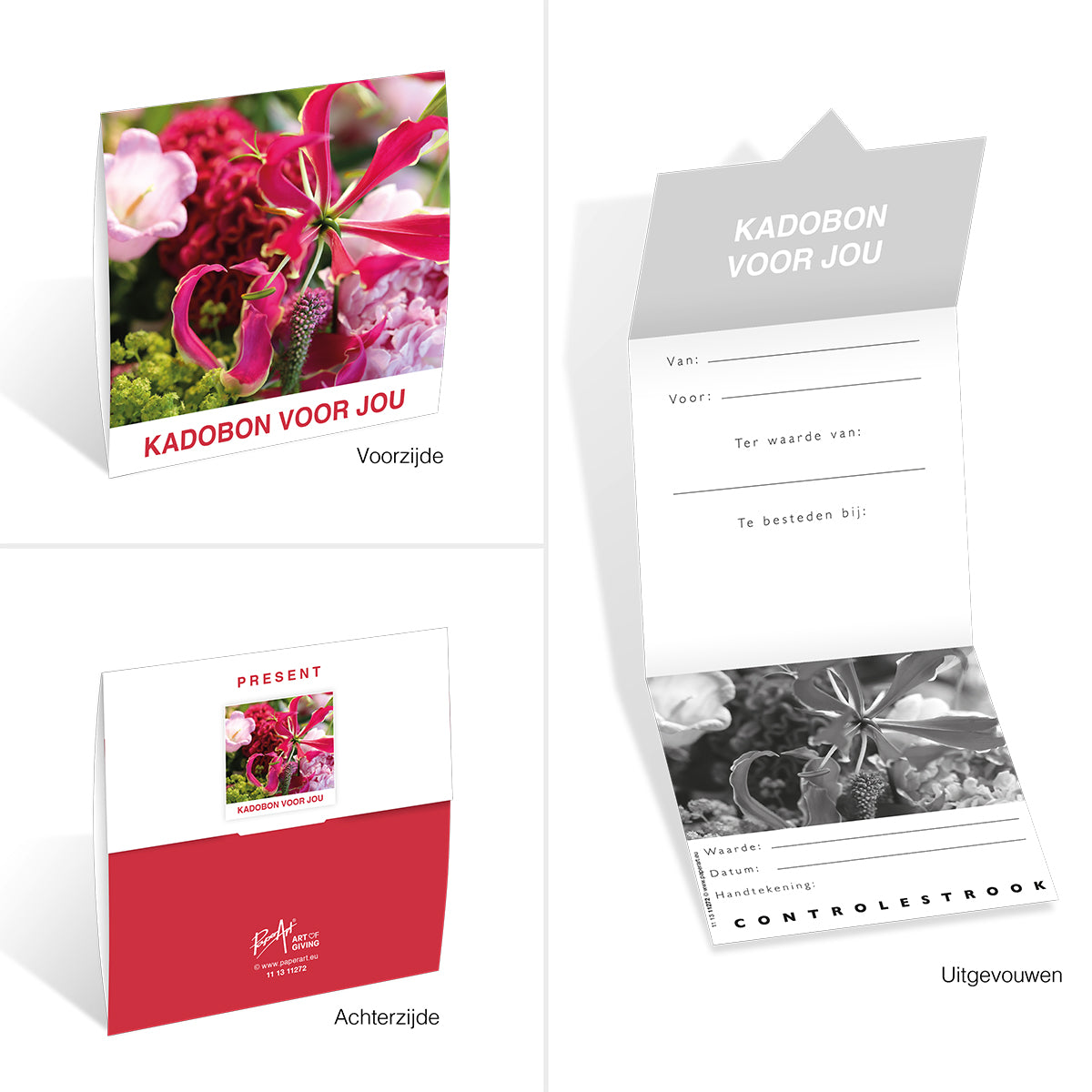 Geschenkgutschein Present - Loving You 12 Stück