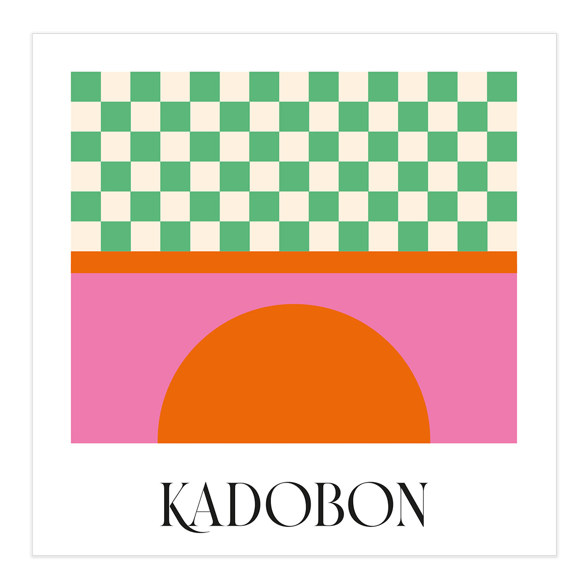 Kadobon Present - Ilona - Abstract sunset 12 stuks
