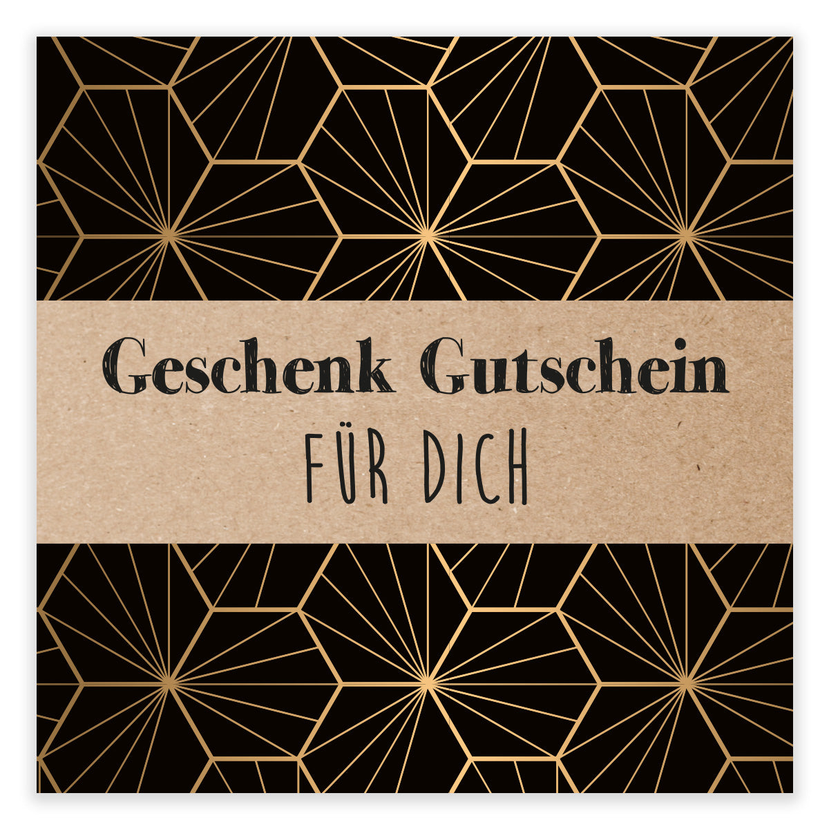 Gift voucher Present DE - Gutschein - Fur dich v2 12 pieces