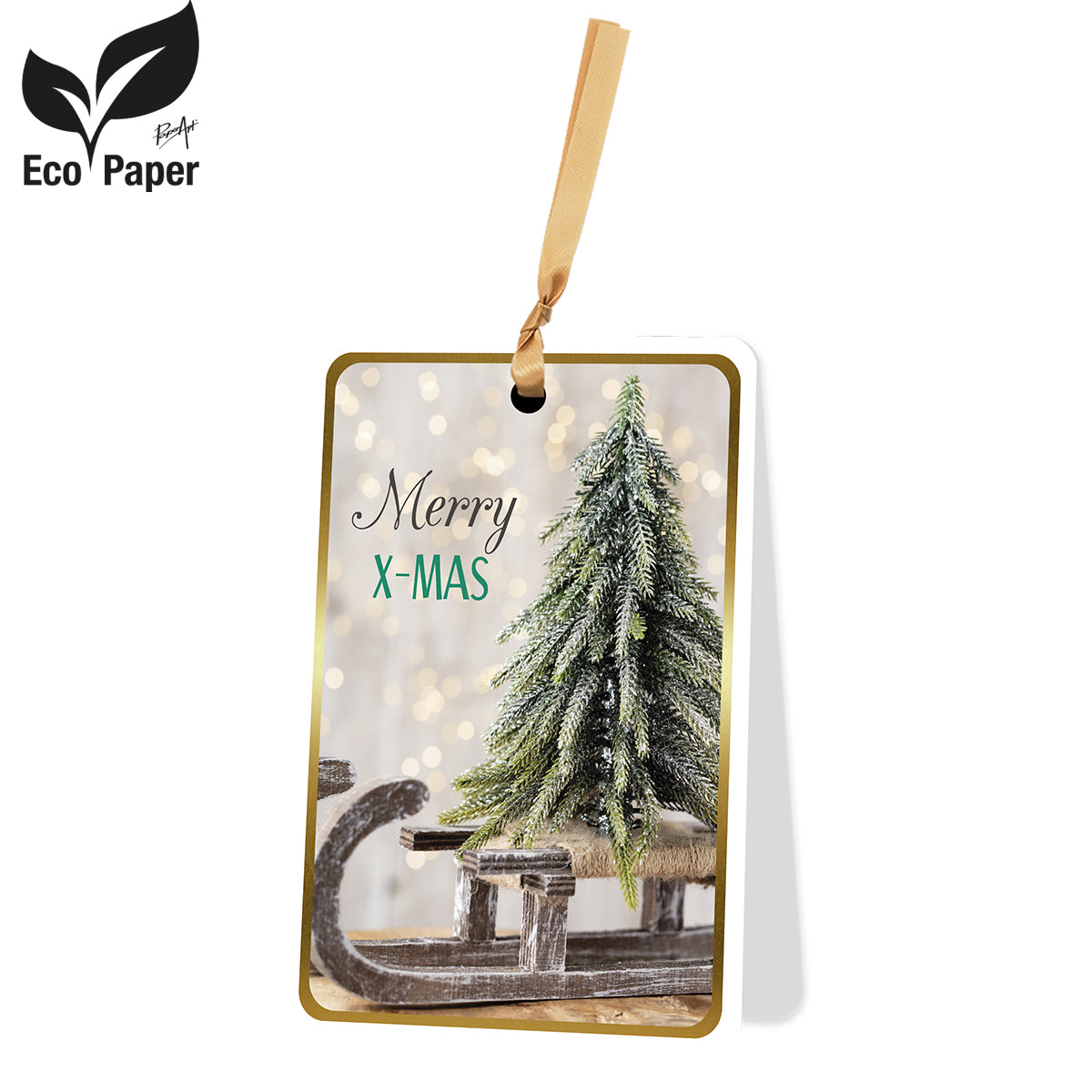 Greeting card Merry X-MAS 6 pieces