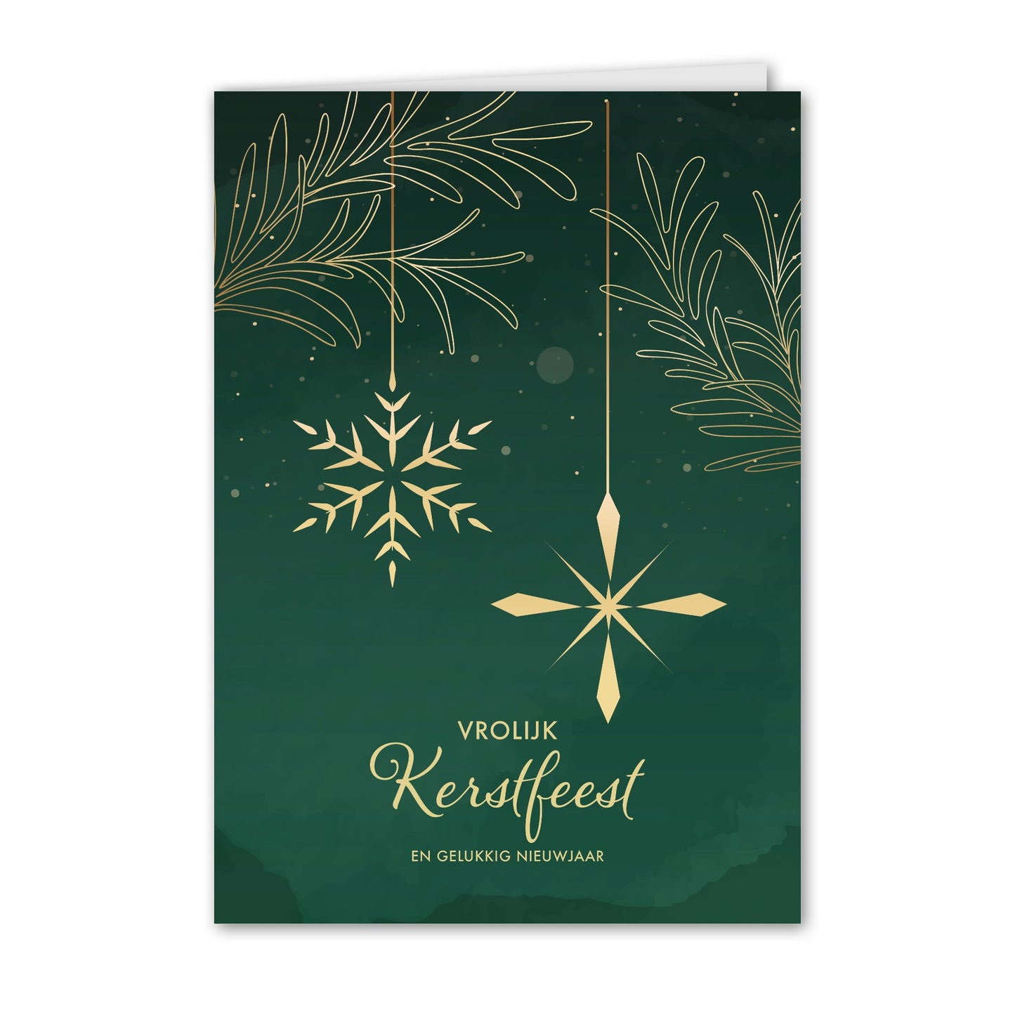 Kerstkaart Winter Decoraties