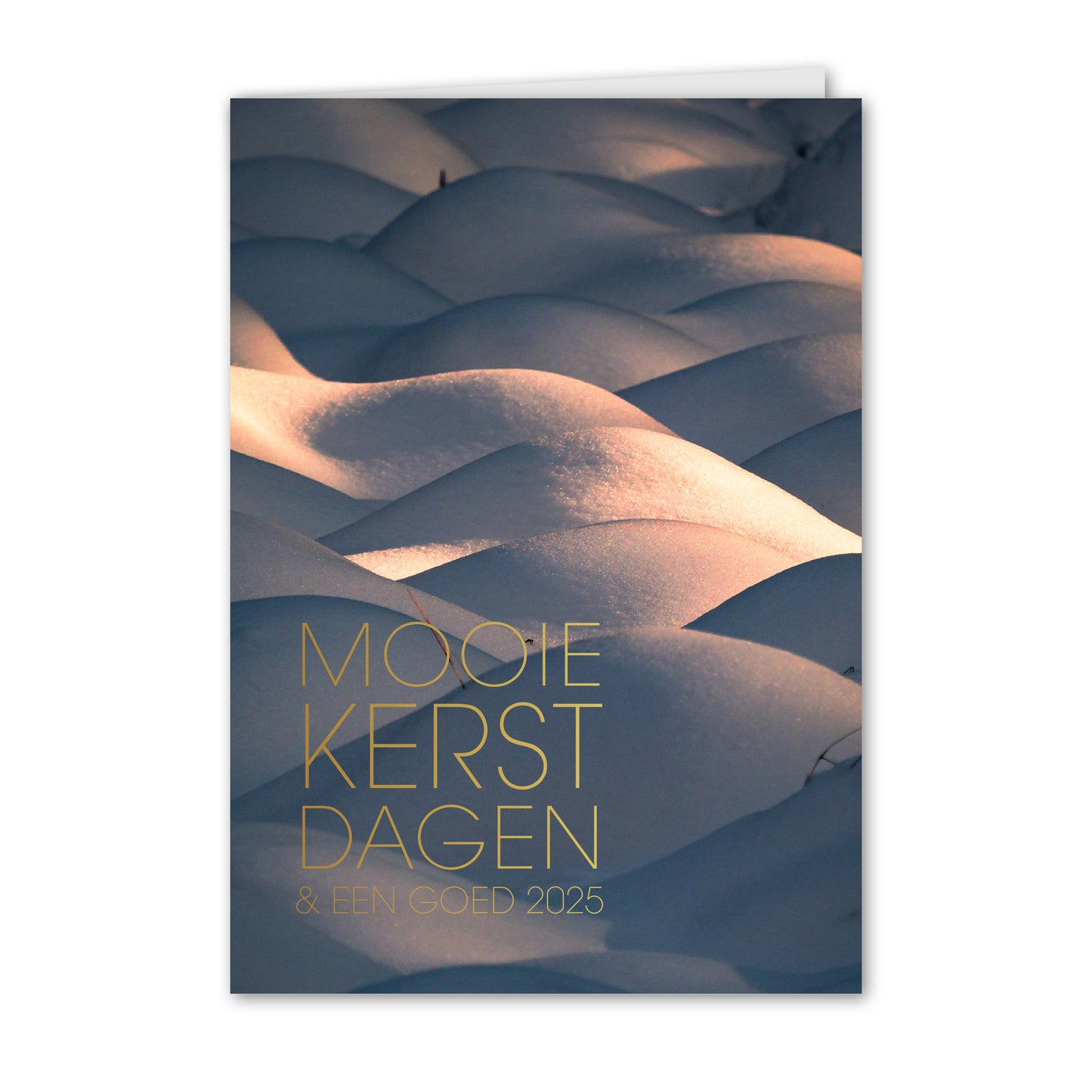 Kerstkaart Betoverende Sneeuwheuvels