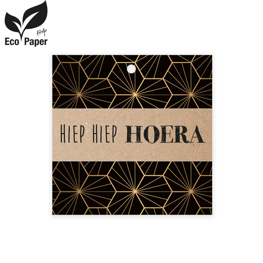 Kadokaart Hiep Hiep Hoera 25 stuks