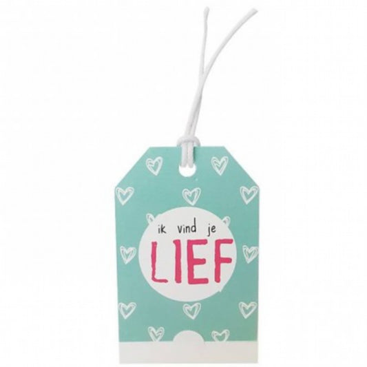 Kadokaart Loving - Loving Clip Ik vind je lief 12 stuks