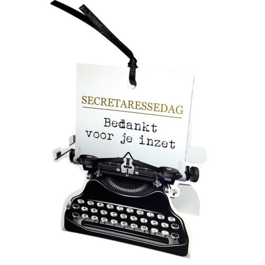 Kadokaart Secretaressedag Luxe: Bedankt voor je inzet 12 stuks