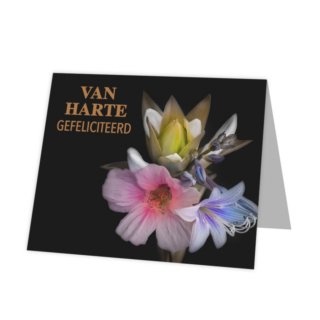 Kadokaart Van harte gefeliciteerd 20 stuks