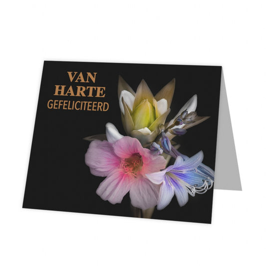 Kadokaart Van harte gefeliciteerd 20 stuks