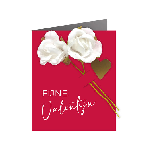 Kadokaart Fijne Valentijn 6 stuks
