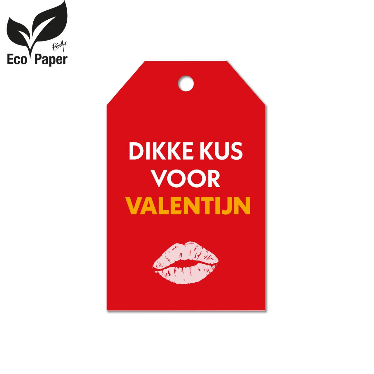Kadokaart Dikke kus voor Valentijn 20 stuks