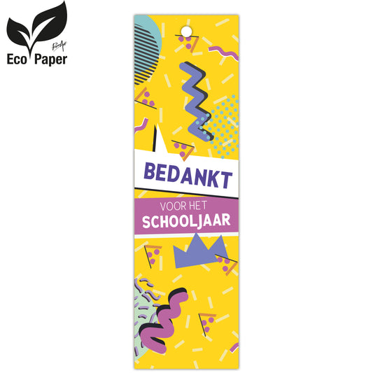 Kadokaart Eco School - Bedankt voor het schooljaar 25 stuks