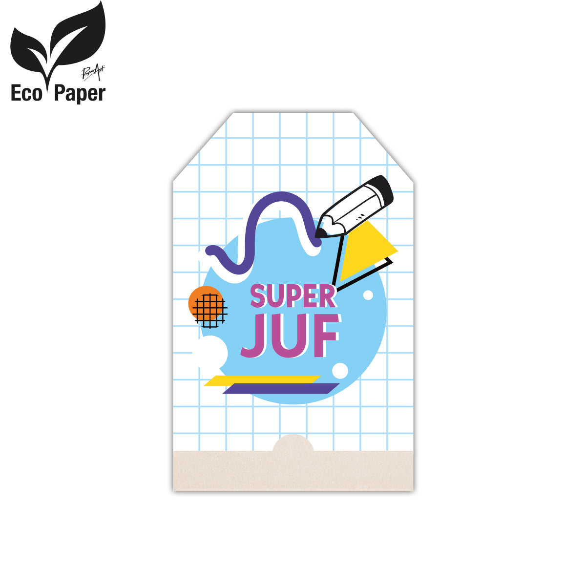 Kadokaart Eco School - Super juf 12 stuks