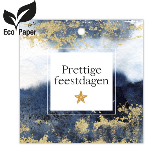 Kadokaart Eco Galactic - Prettige feestdagen 25 stuks