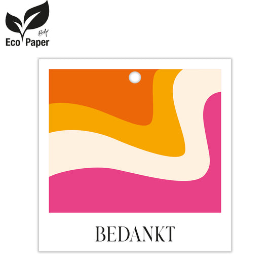 Kadokaart Eco Ilona- Bedankt 25 stuks