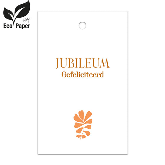 Kadokaart Eco Indy- Jubileum - Gefeliciteerd 25 stuks