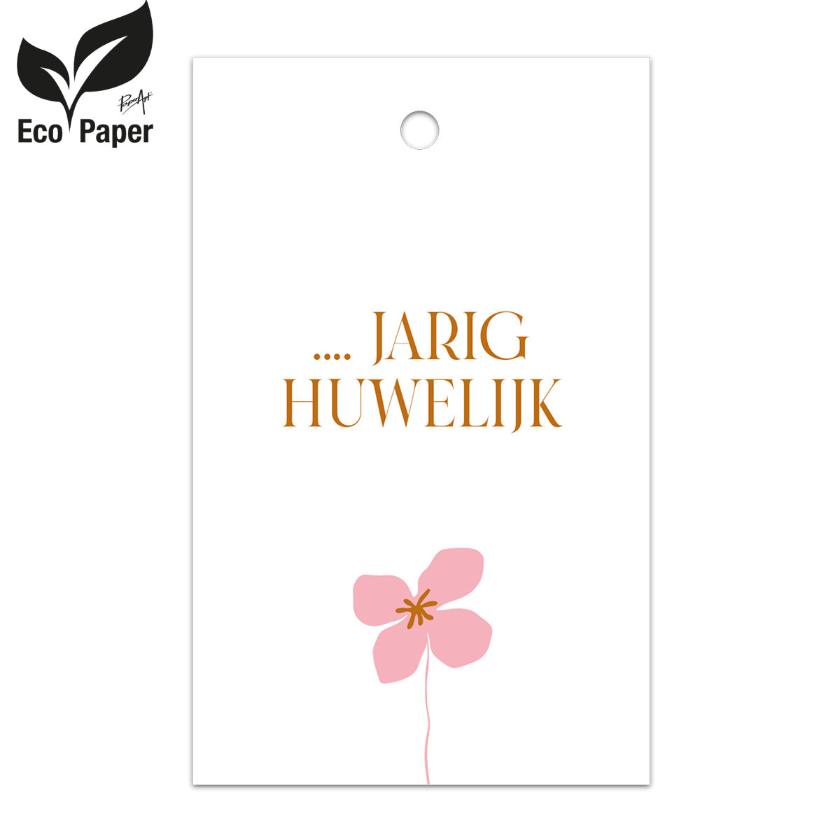 Kadokaart Eco Indy- Jarig huwelijk 25 stuks