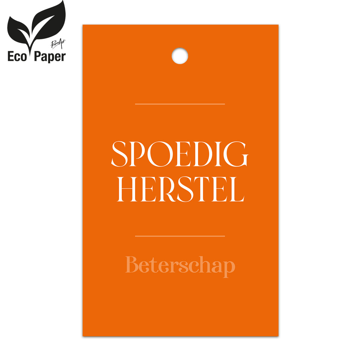 Kadokaart Eco Indy- Spoedig herstel - Beterschap 25 stuks