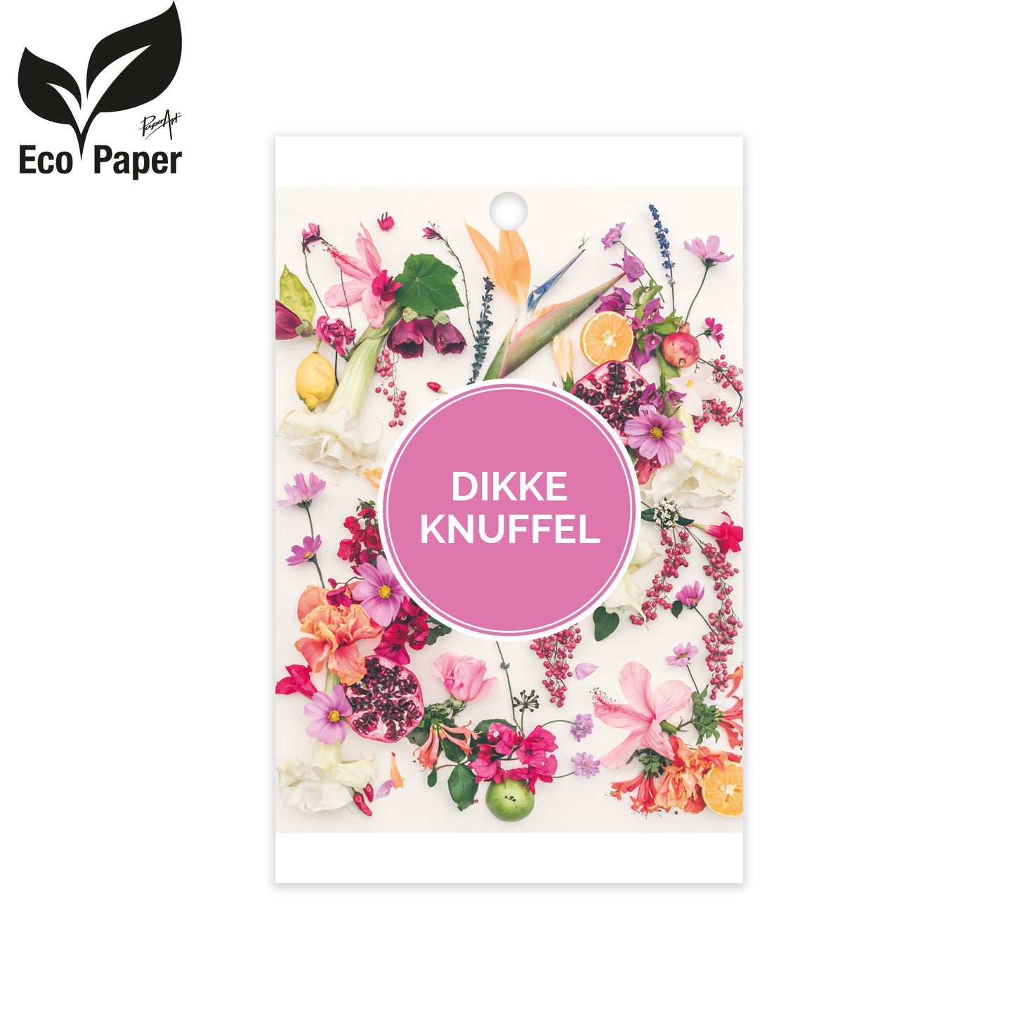 Kadokaart Eco Wildflower - Dikke knuffel 25 stuks