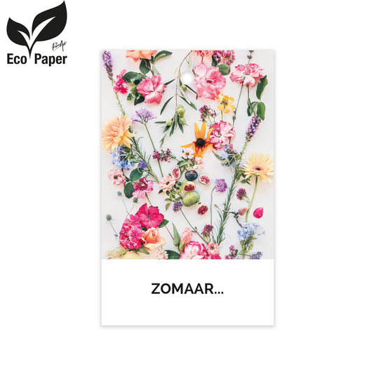 Kadokaart Eco Wildflower - Zomaar 25 stuks