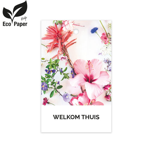 Kadokaart Eco Wildflower - Welkom thuis 25 stuks