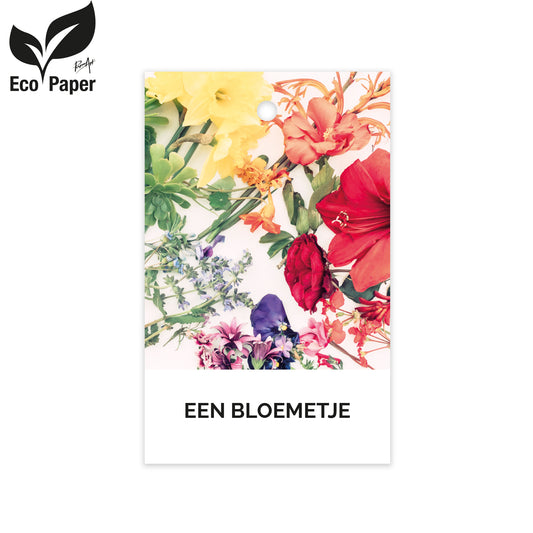Kadokaart Eco Wildflower - Een bloemetje 25 stuks