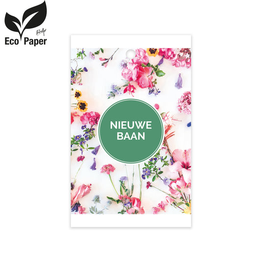 Kadokaart Eco Wildflower - Nieuwe baan 25 stuks