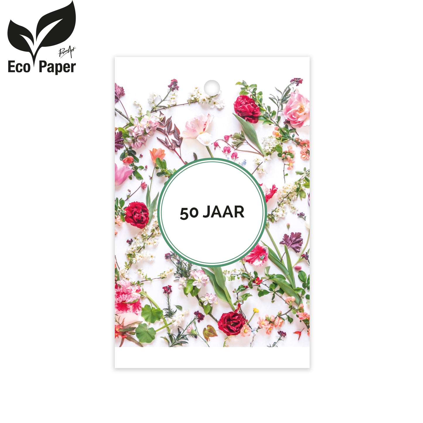 Kadokaart Eco Wildflower - 50 jaar 25 stuks