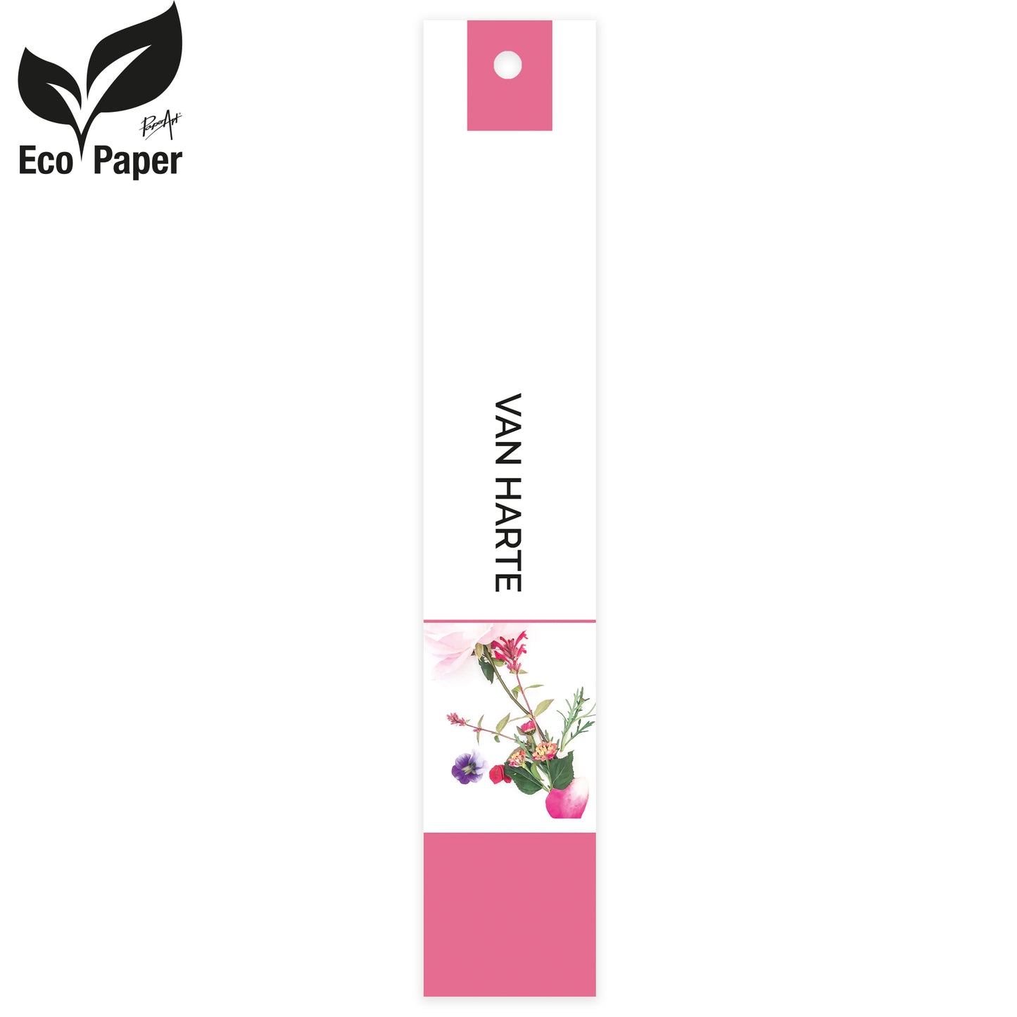 Kadokaart Eco Wildflower - Van harte v2 25 stuks