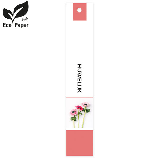Kadokaart Eco Wildflower - Huwelijk 25 stuks