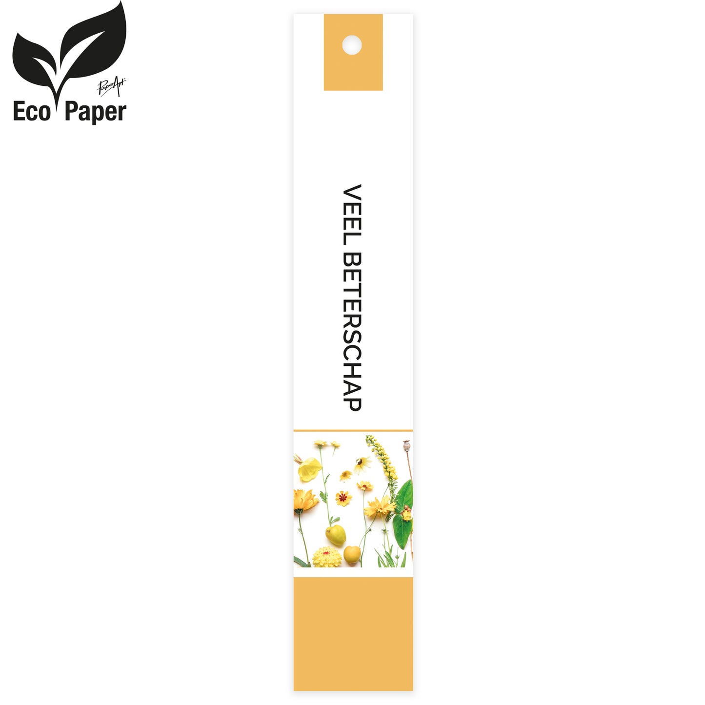 Kadokaart Eco Wildflower - Veel beterschap 25 stuks