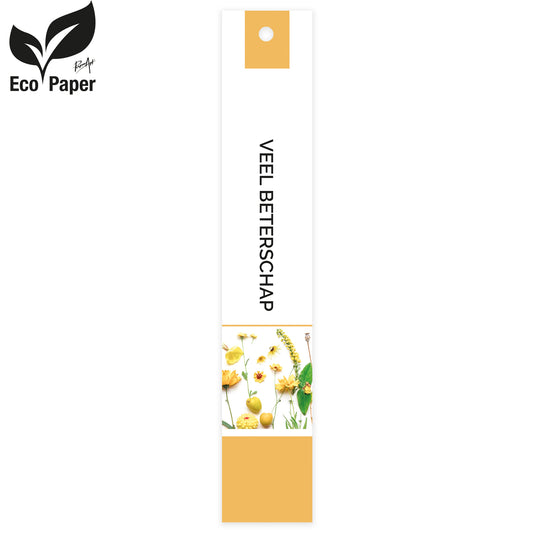 Kadokaart Eco Wildflower - Veel beterschap 25 stuks
