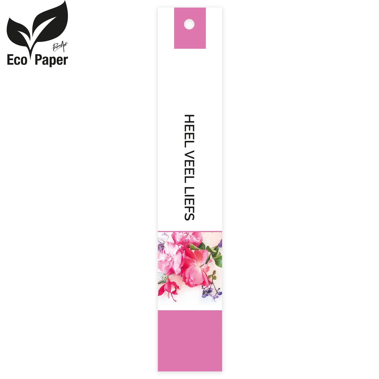Geschenkkarte Eco Wildflower - Viel Liebe 25 Stück