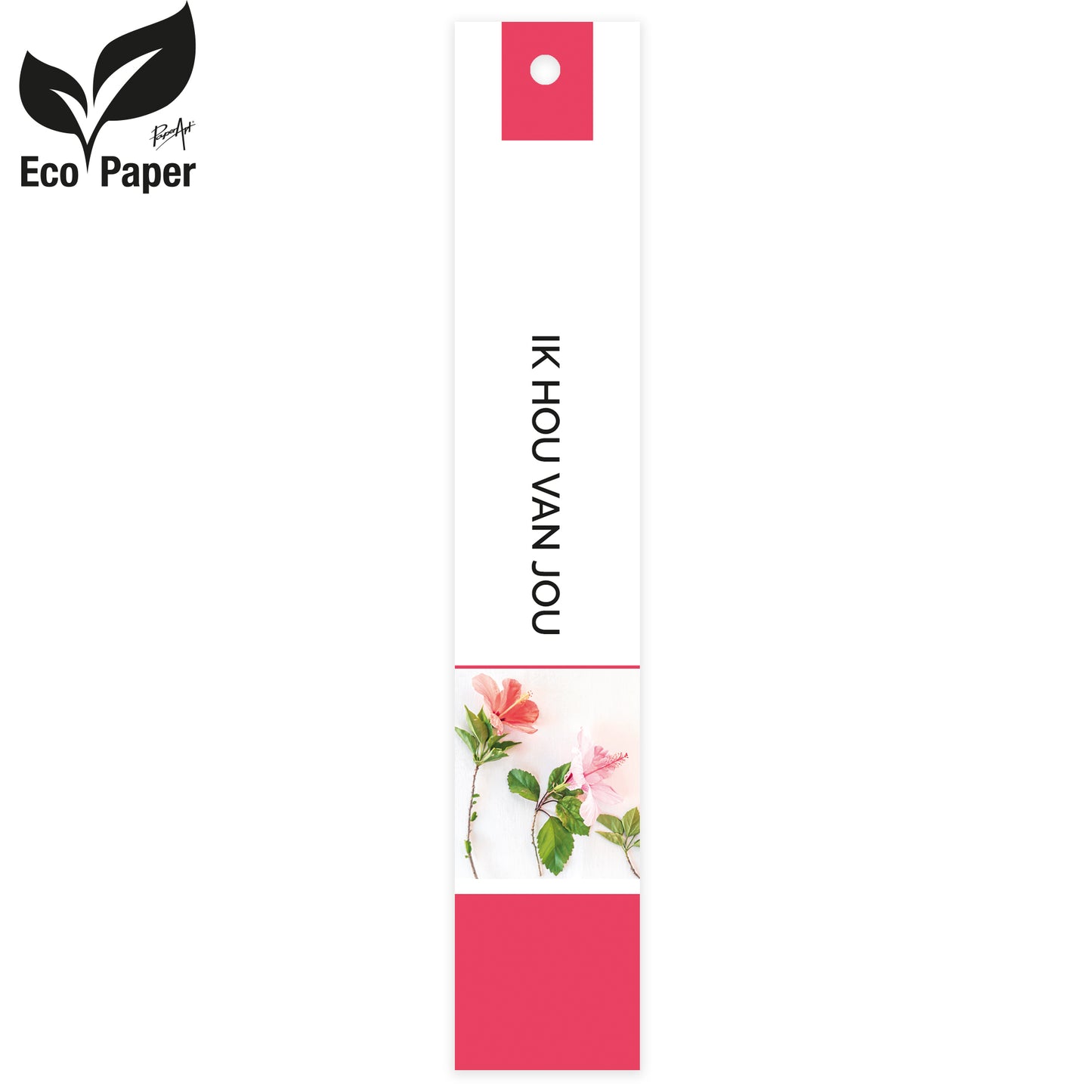 Gift card Eco Wildflower - I love you v2 25 pieces