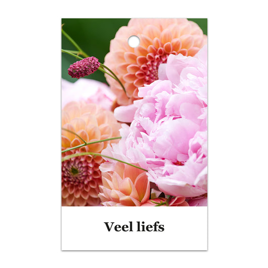 Kadokaart Floortje - Veel liefs 25 stuks