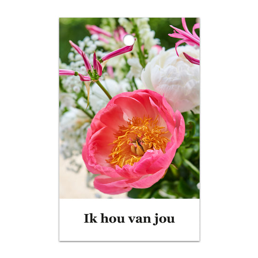 Kadokaart Floortje - Ik hou van jou 25 stuks