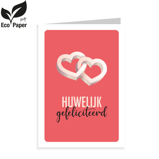 Kadokaart Eco Viva - Huwelijk gefeliciteerd 20 stuks