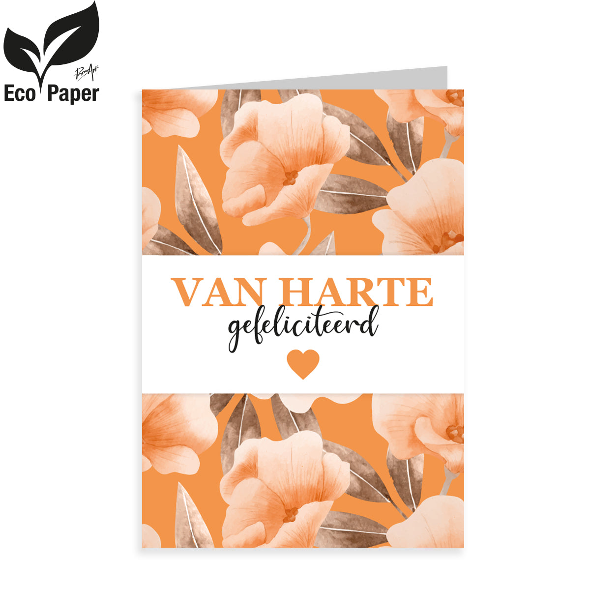 Kadokaart Eco Viva - Van harte gefeliciteerd 20 stuks